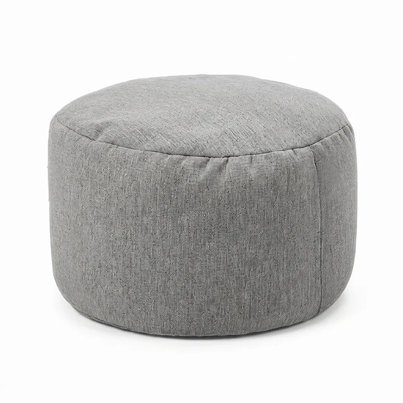 Pouf Repose-Pieds Salon Gris – Le Step