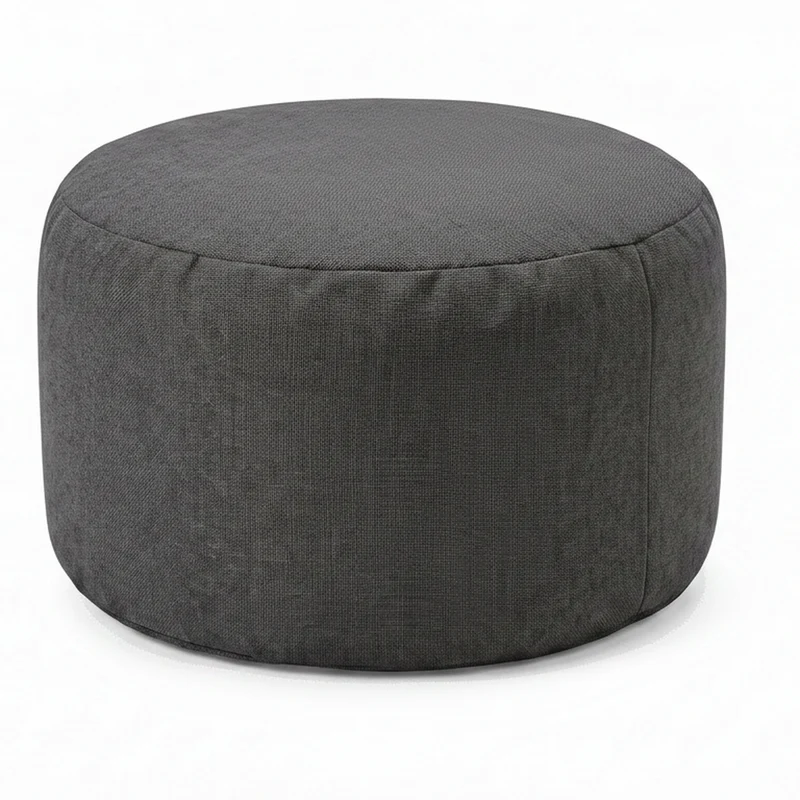 Pouf Repose-Pieds Gris Foncé – Le Step